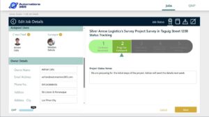 Land Survey Tracker tool via Power Apps