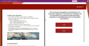 Training Assessment via Power Apps