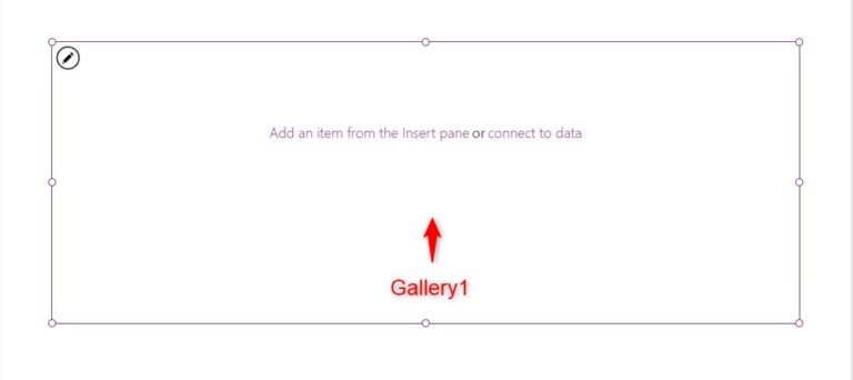 Power Apps - Bordered auto-height row using gallery