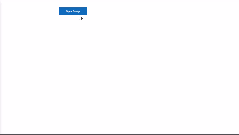 Power Apps button - Open popup