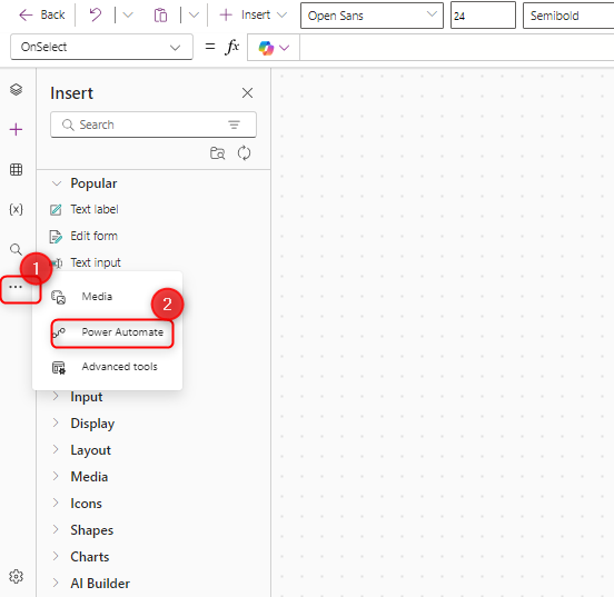 How to Find and Select Power Automate