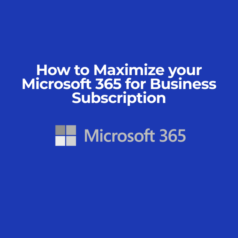 Maximize Microsoft365 for Business