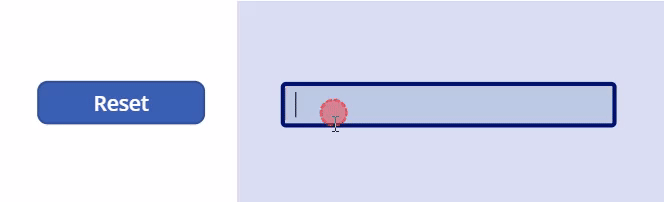 Power Apps – Reset a control inside a component